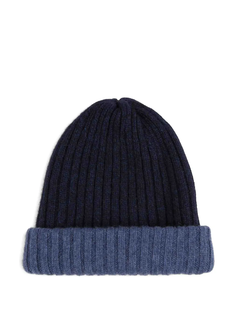Fedeli ribbed beanie hat | Blue | Image 1