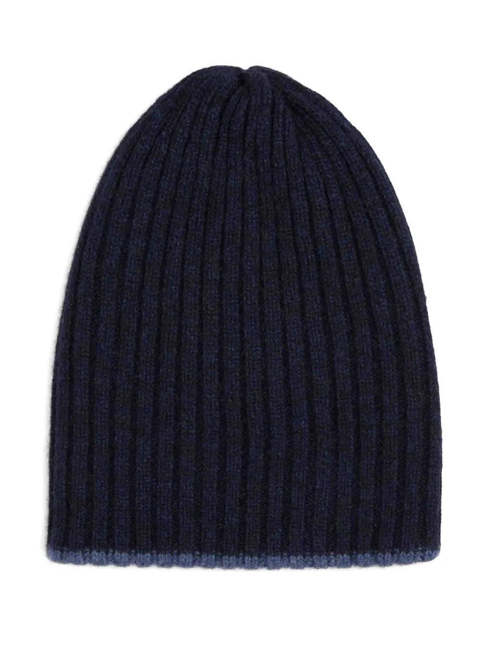 Fedeli ribbed beanie hat - Blauw