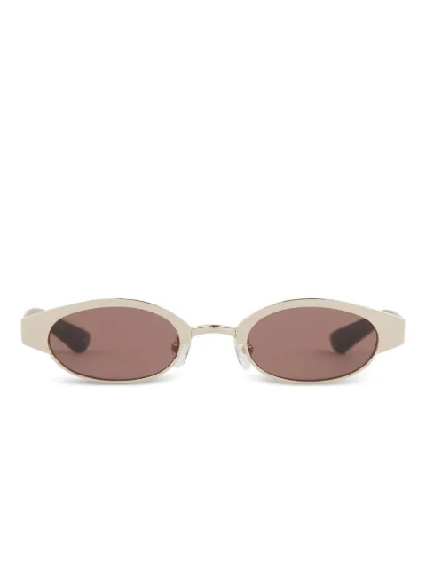 Alexander McQueen Ellipse oval-frame sunglasses