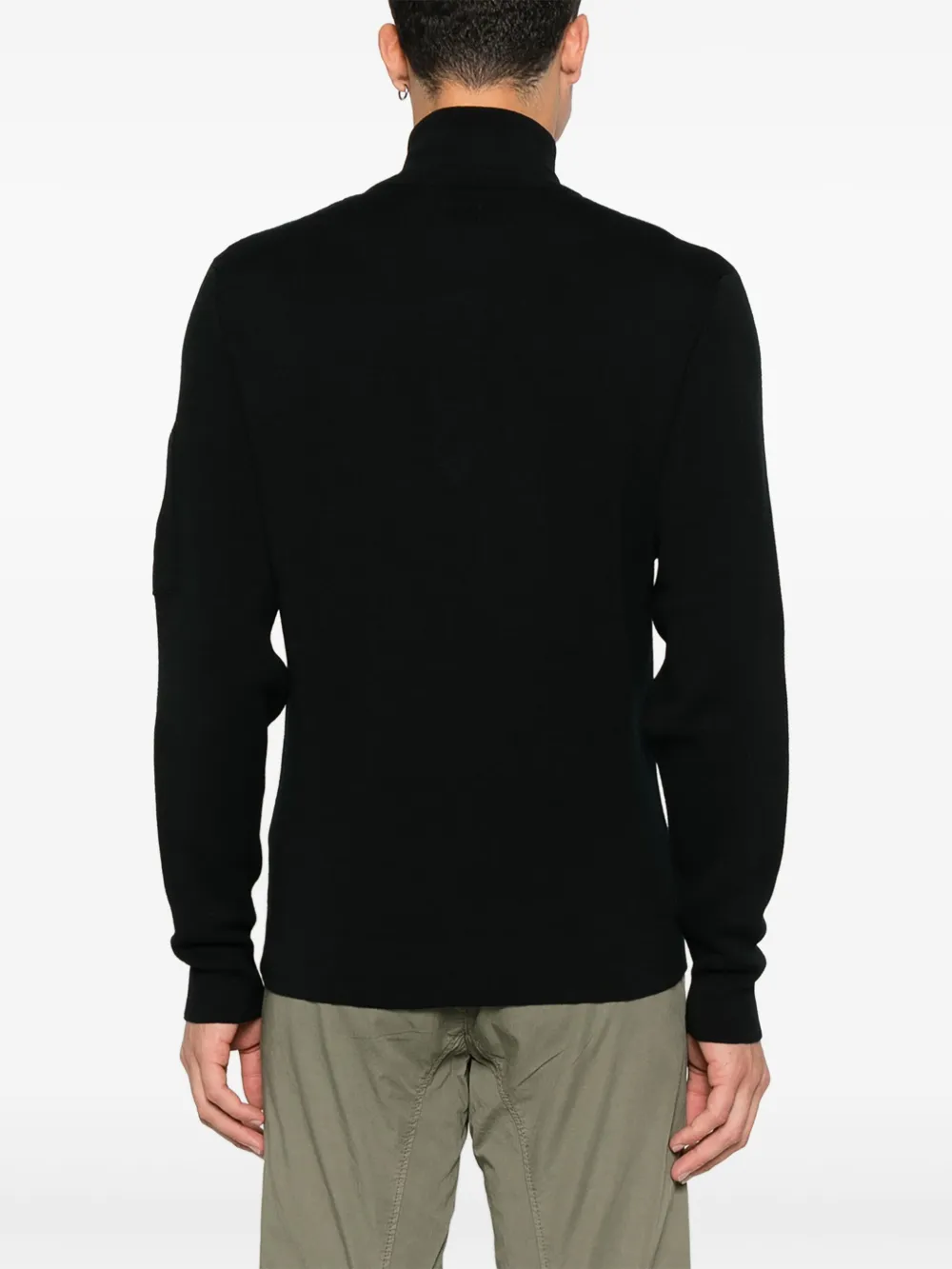 C.P. Company Trui met rits Zwart