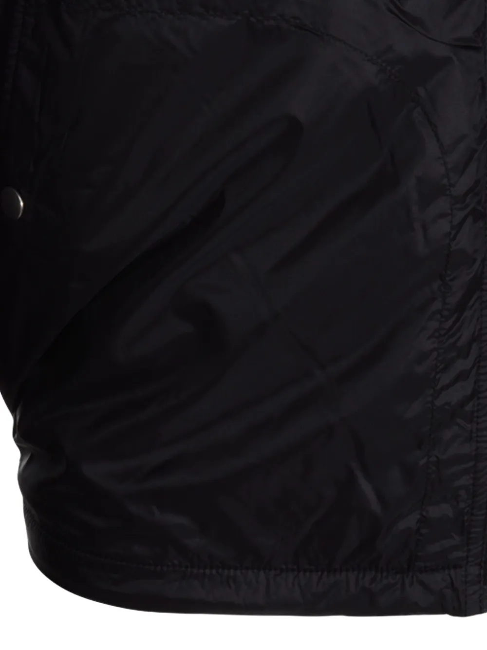 Rick Owens Drkshdw Insulated Jackets With Hood And Pockets In Black