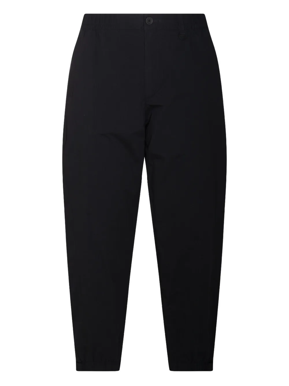Laminar elasticated-waistband trousers | Black | Image 1