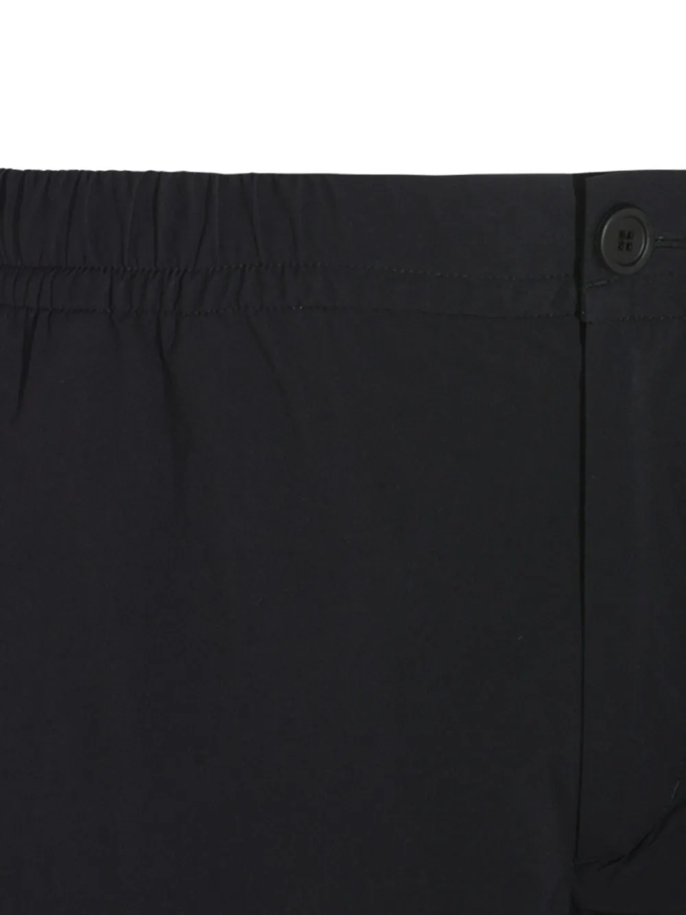 Laminar Broek met elastische tailleband Zwart