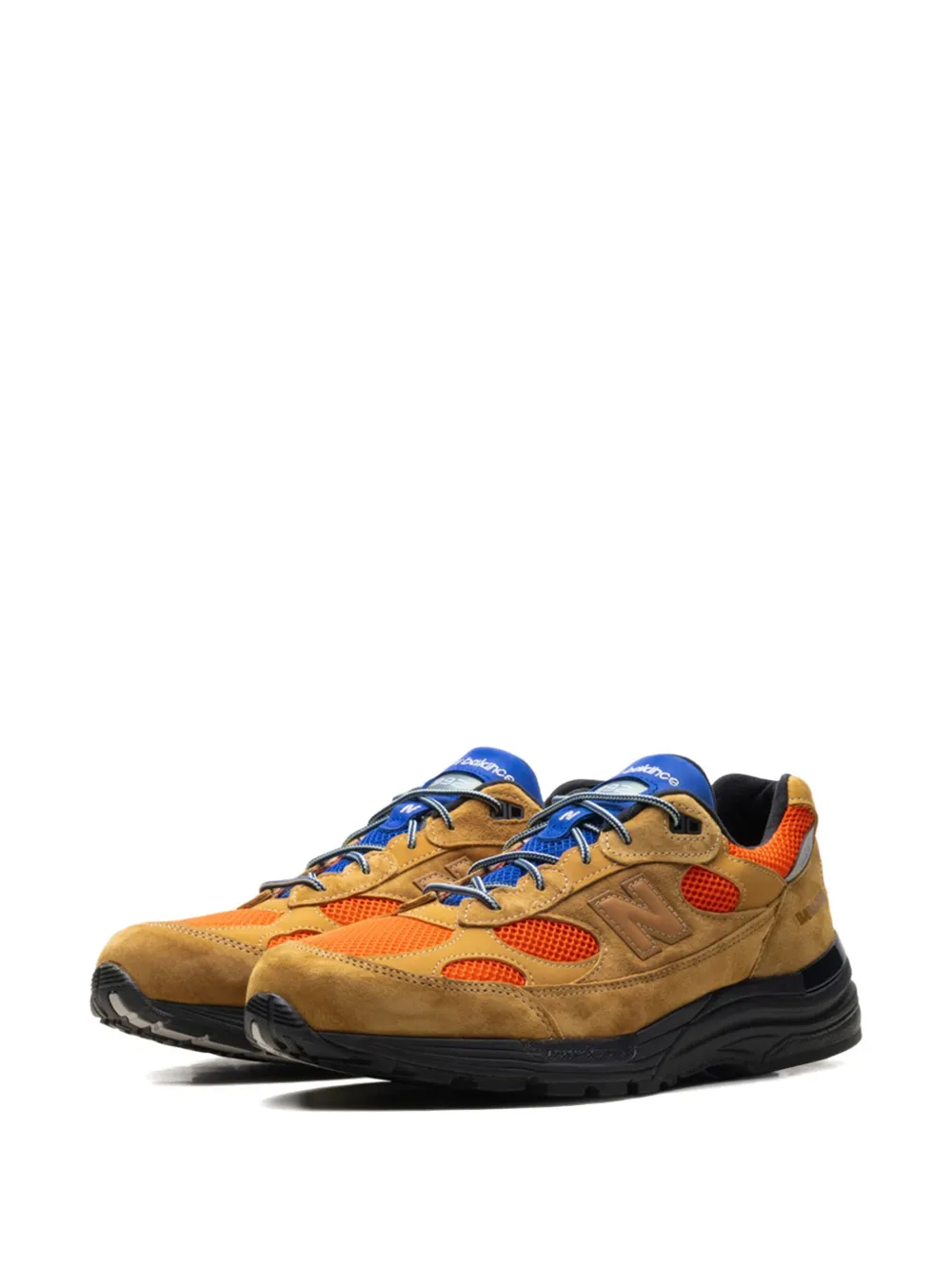 New Balance X Action Bronson Made In Usa 992 Sneakers In Brown