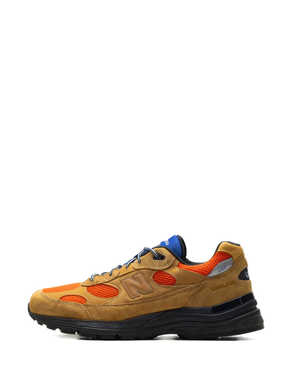 New Balance X Action Bronson Made In Usa 992 Sneakers In Brown