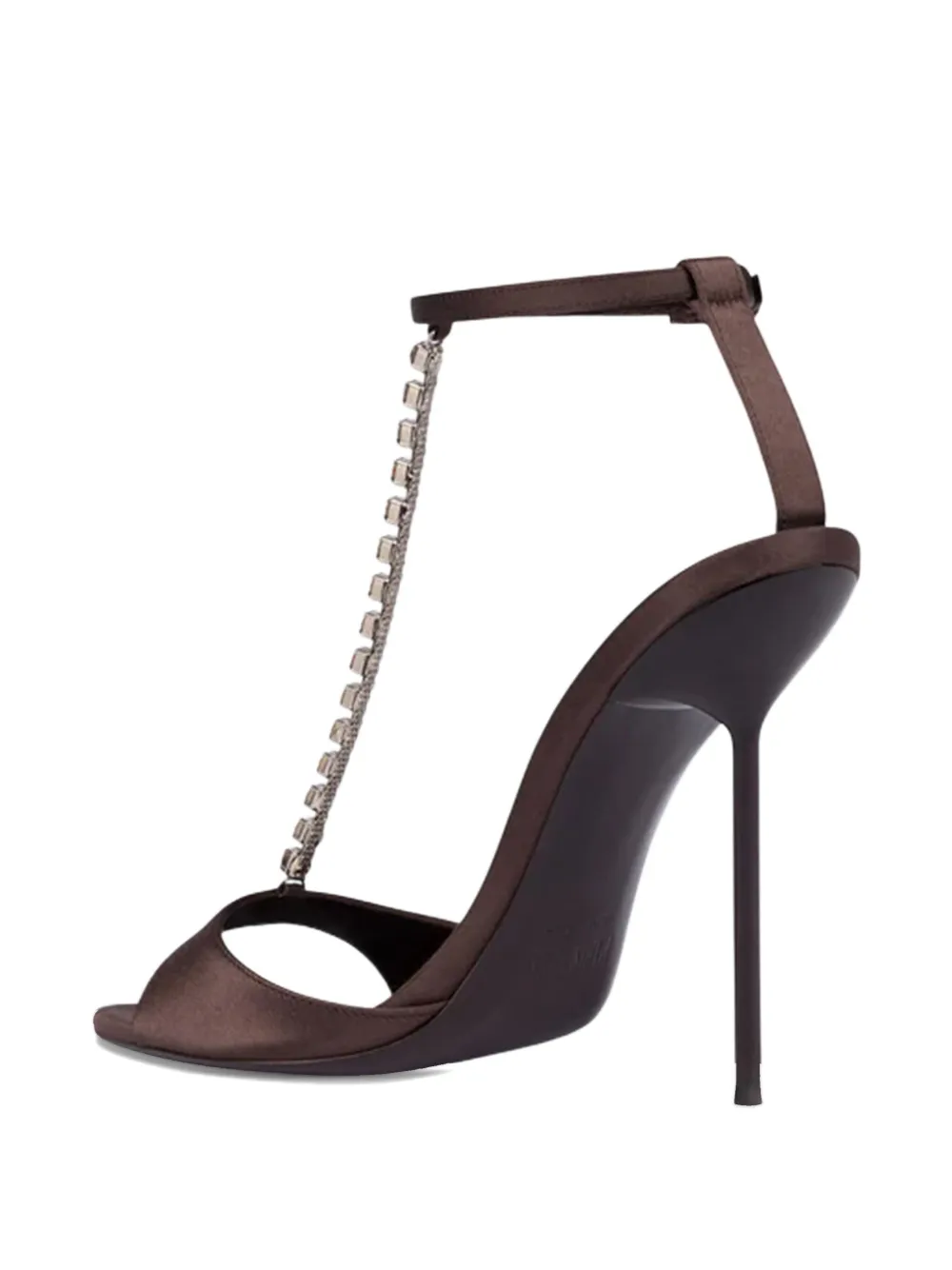 Paris Texas 105 mm Lidia sandalen met T-bandje Bruin