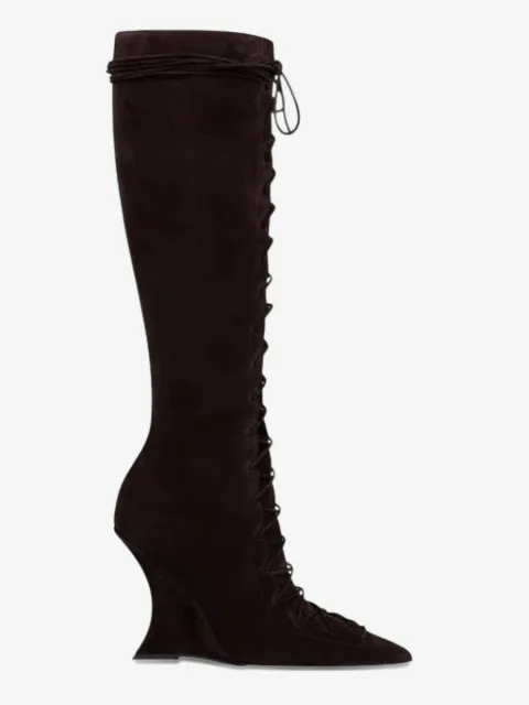 Paris Texas Spitze 105 Nina Schnürstiefel