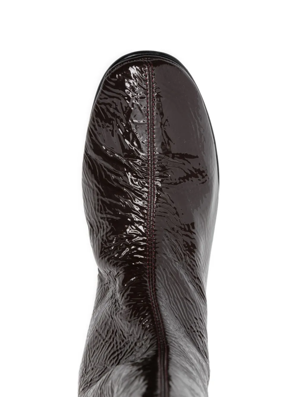 Alberta Ferretti Laarzen met rits Bruin