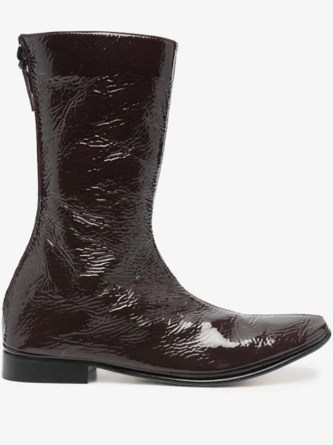 Alberta Ferretti ジップ ブーツ