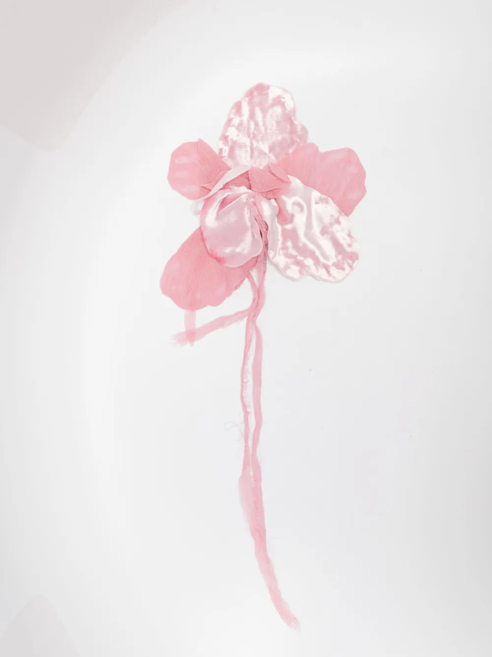Alberta Ferretti flower brooch - Rosa