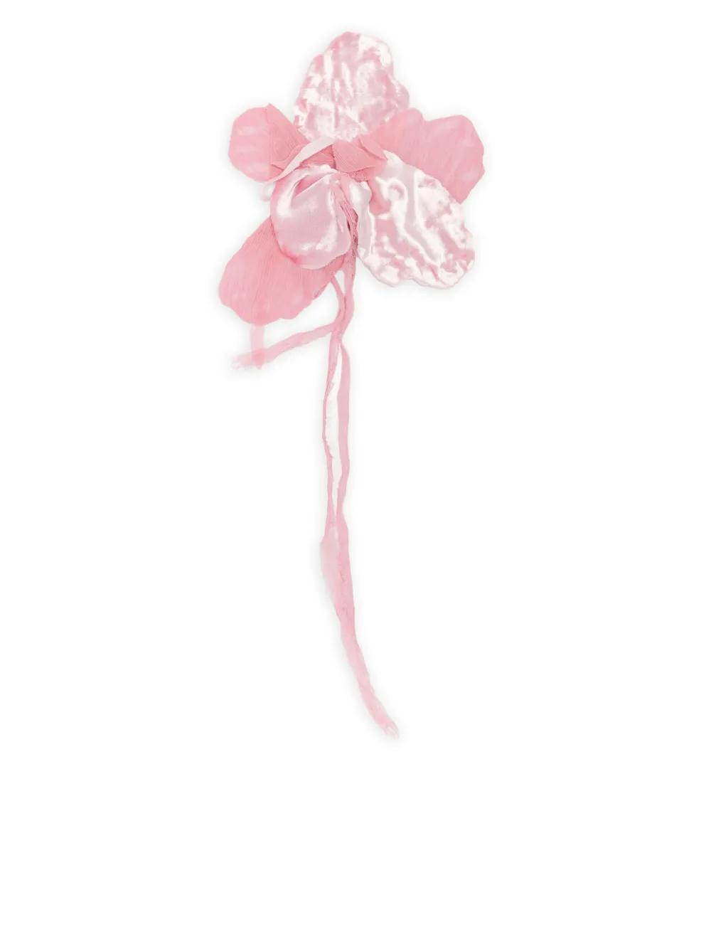Alberta Ferretti flower brooch - Rosa