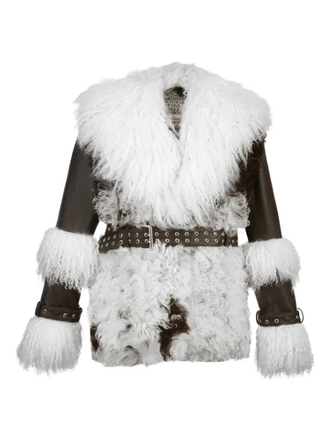 DANCASSAB chamarra con cinturón