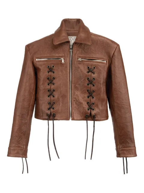 DANCASSAB chamarra con agujetas