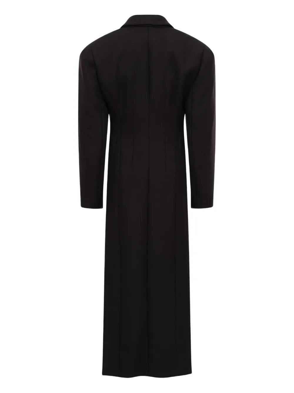 Lgn Louis Gabriel Nouchi Double-breasted Coat In Black