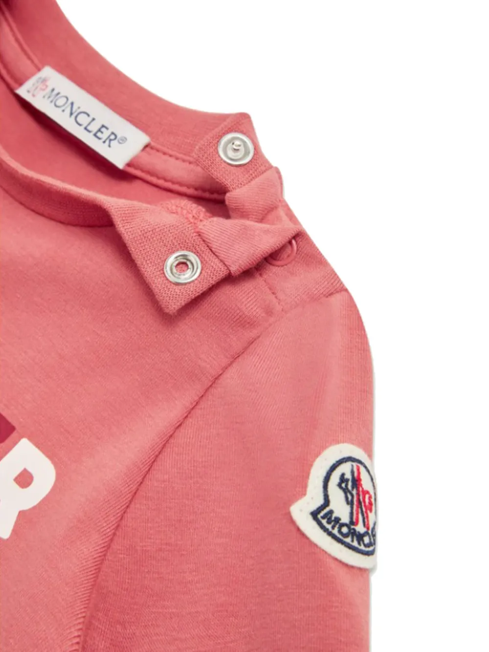 Moncler Enfant T-shirt met lange mouwen Roze