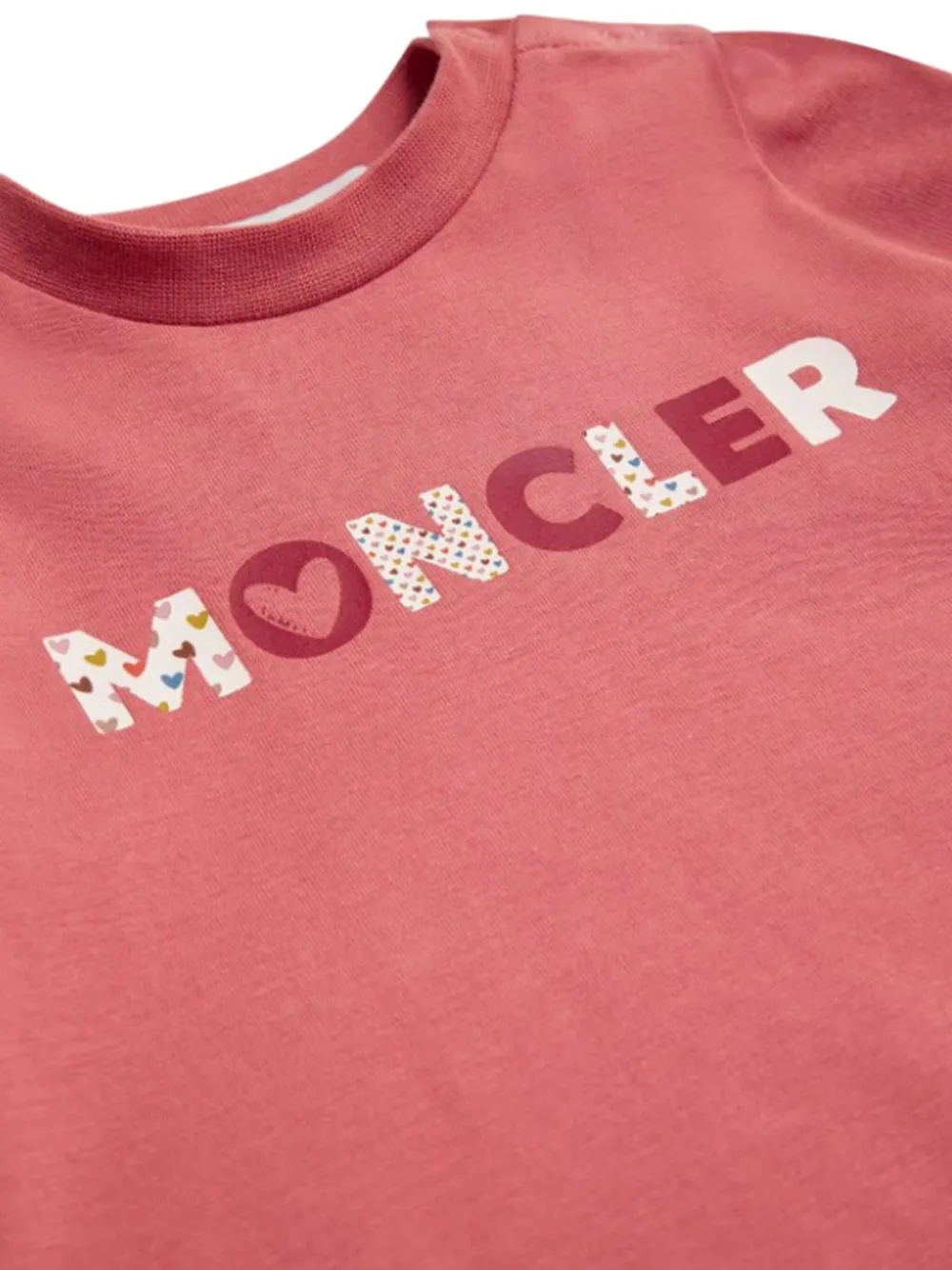 Moncler Enfant T-shirt met lange mouwen Roze