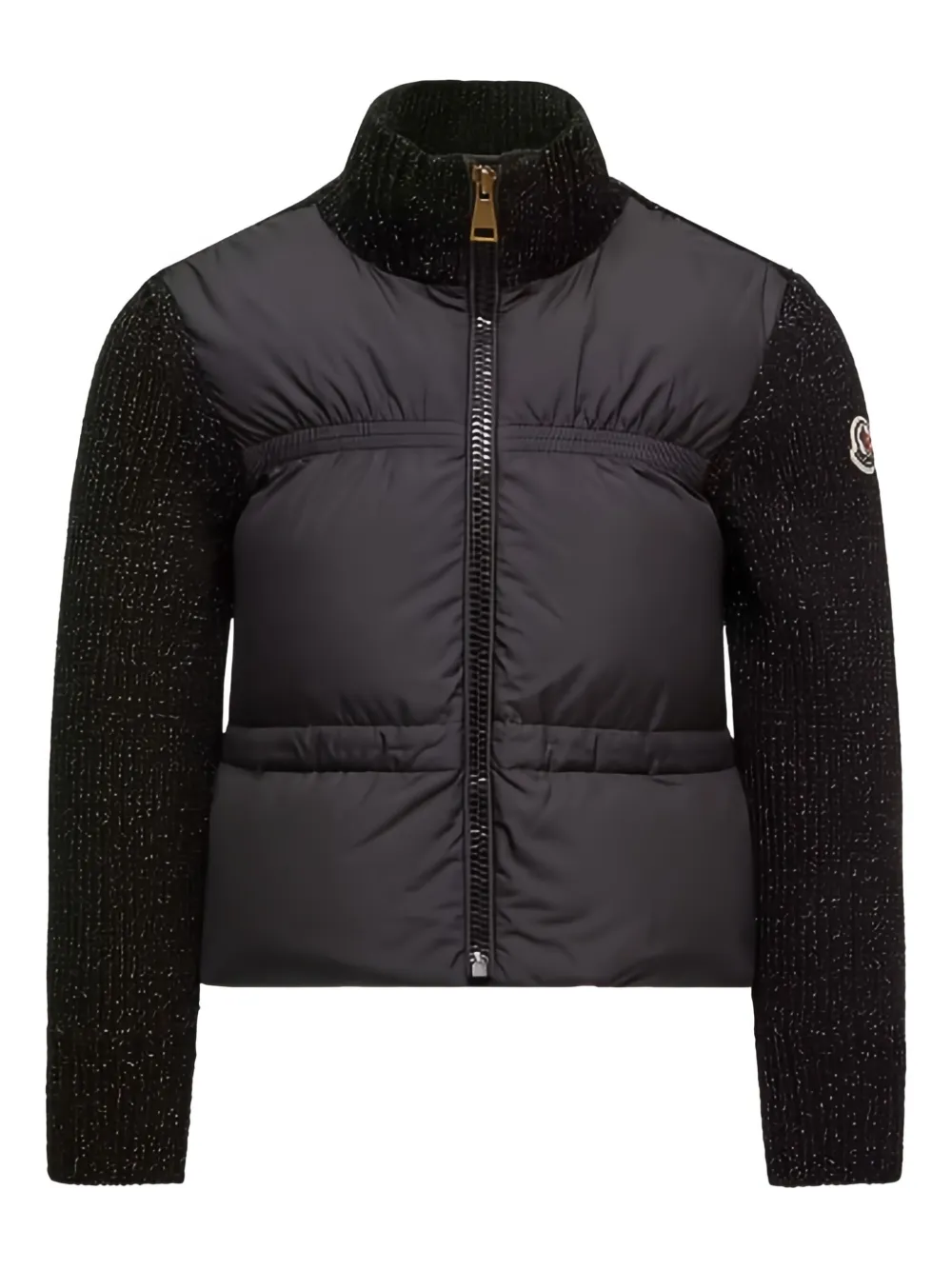 Moncler Enfant suéter con paneles y cierre | negro | Image 1