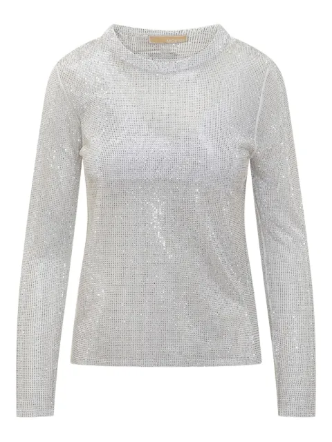 Michael Michael Kors embellished crew-neck top