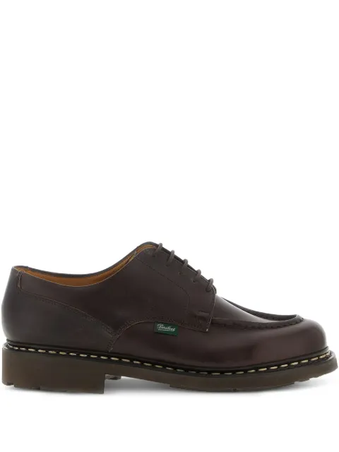 Paraboot toe cap chambord leather derby shoes