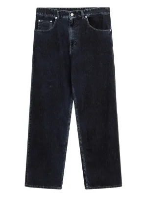 MM6 Maison Margiela ワックス ジーンズ | ブラック | FARFETCH JP