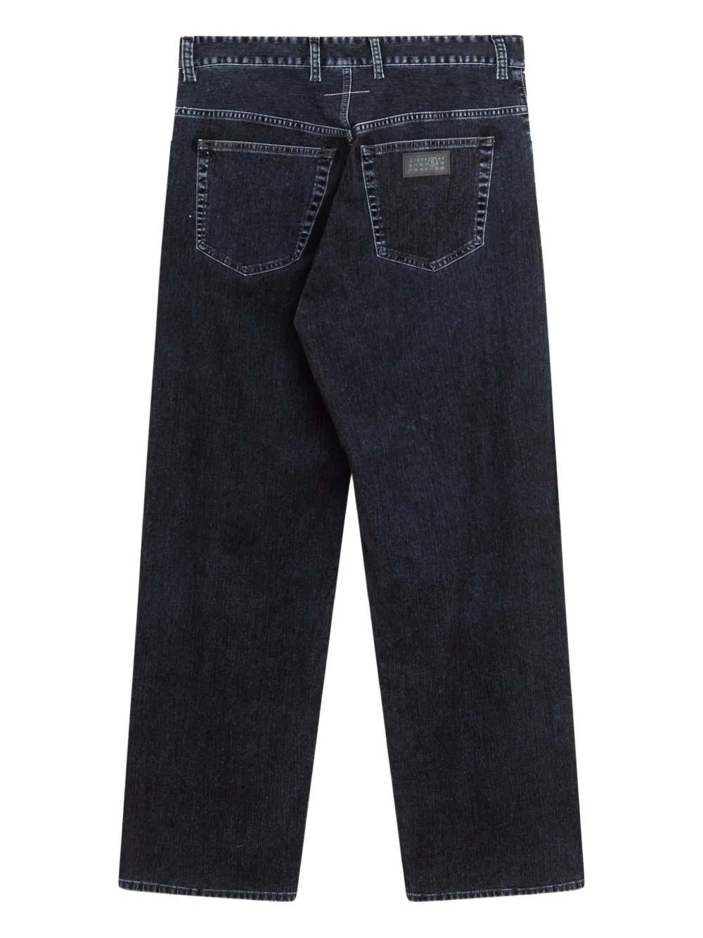 MM6 Maison Margiela five-pocket jeans - Zwart