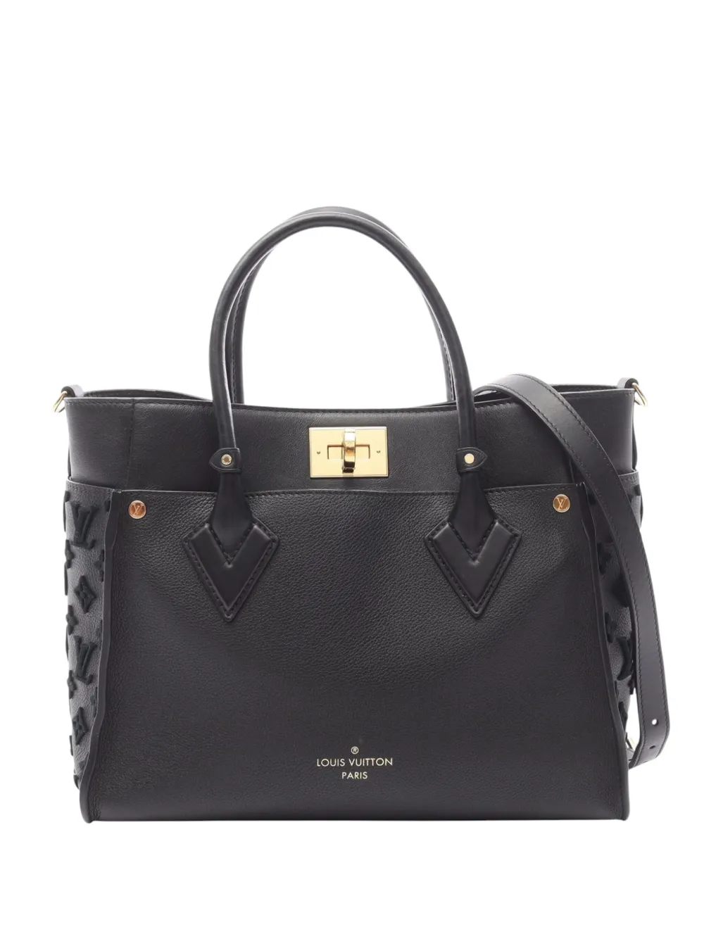 Louis Vuitton Pre-Owned 2021-2025 Monogram Tuffetage On My Side MM Louis Vuitton Pre-Owned 2021-2025 Monogram Tuffetage On My Side MM