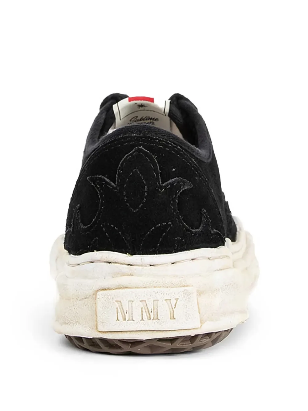 Maison MIHARA YASUHIRO Original Sole Western suède sneakers Zwart