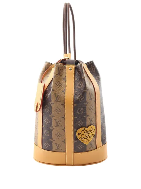 Louis Vuitton Pre-Owned 2021-2025 x Nigo Monogram Reverse Randonnee backpack