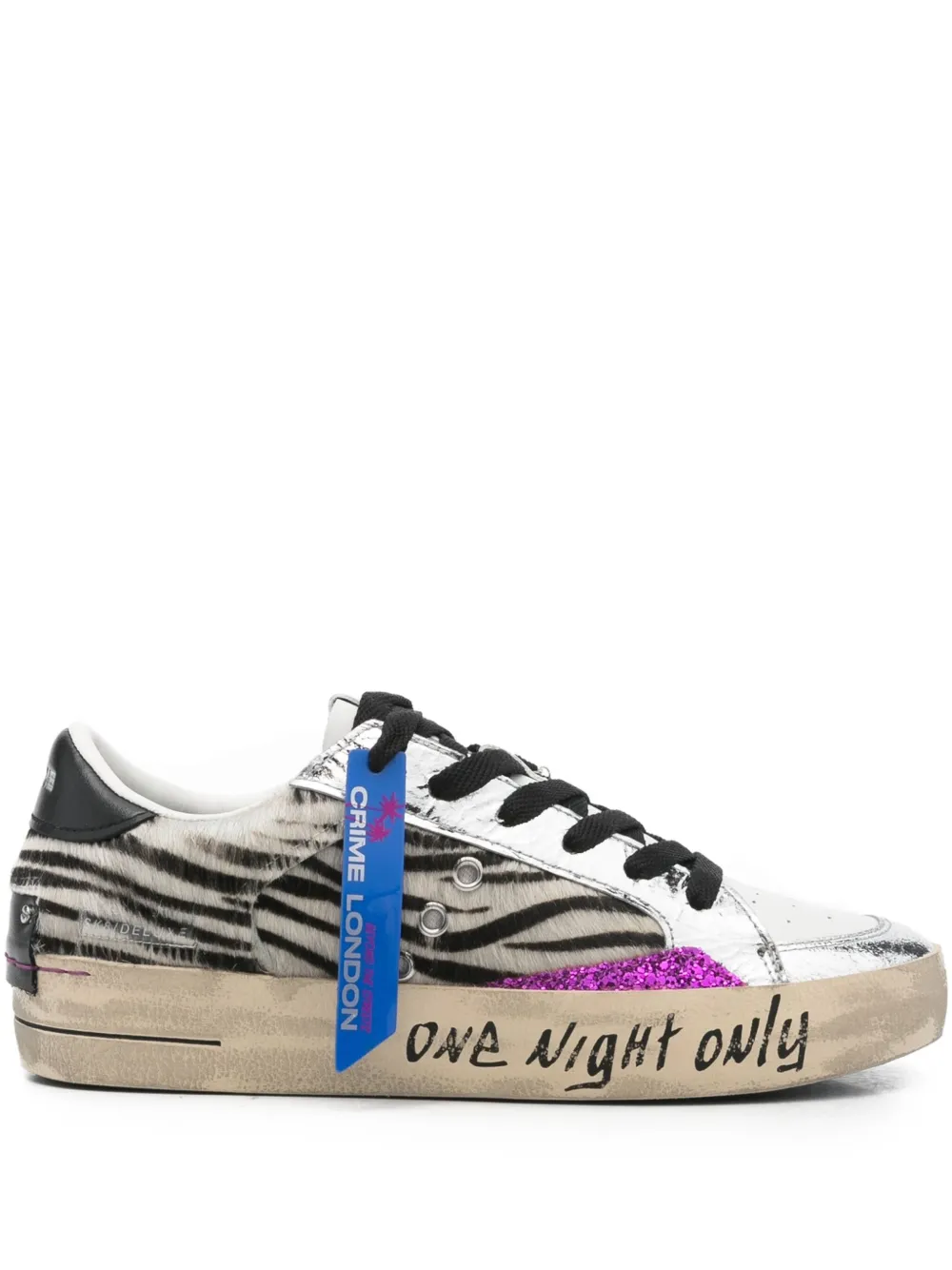 Crime London Sk8 Deluxe sneakers - Bianco