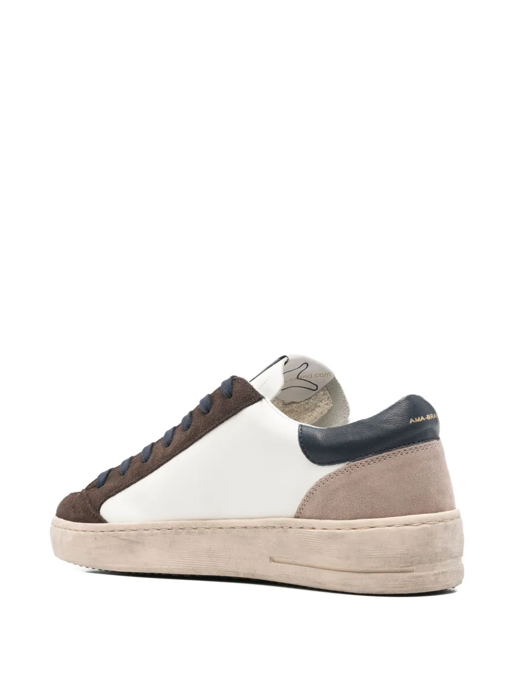 Ama Brand Deluxe sneakers met ster-applicatie Wit