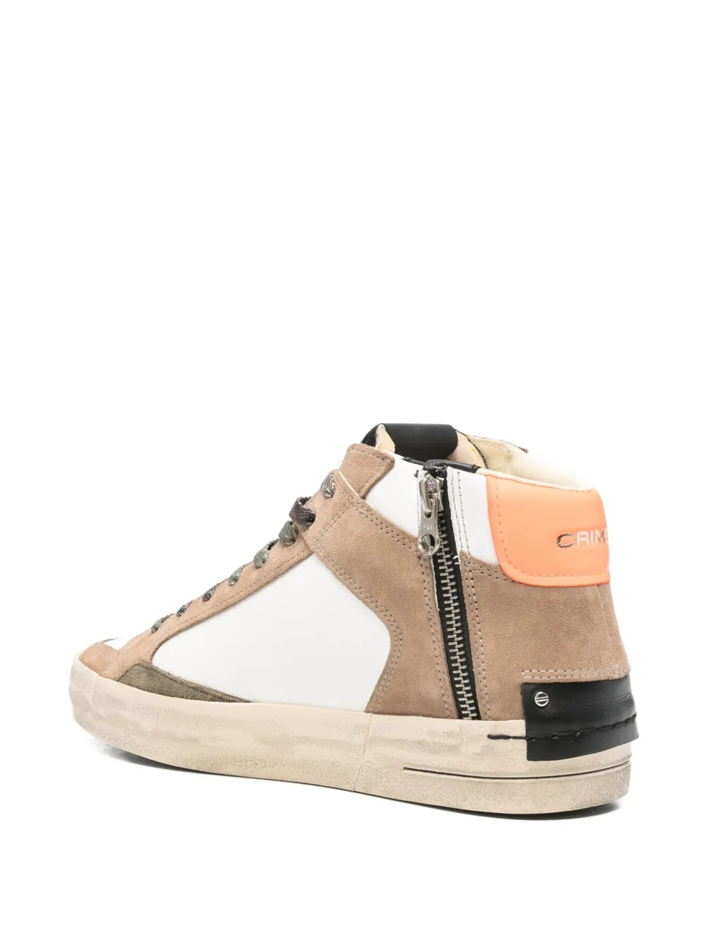 Crime London SK8 Deluxe sneakers Wit