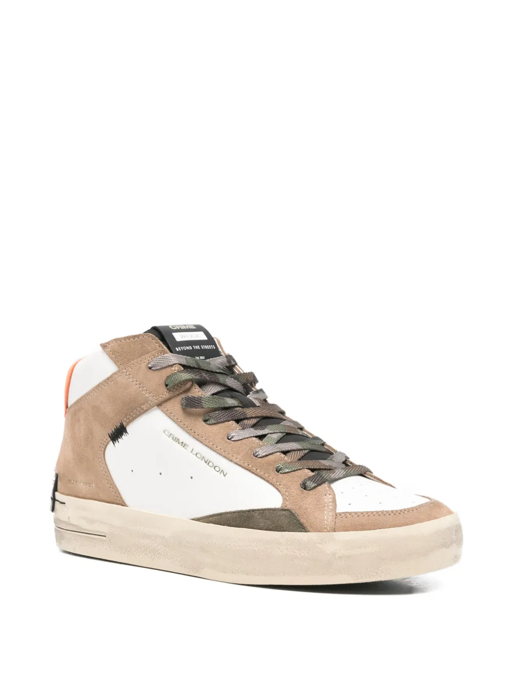 Crime London SK8 Deluxe sneakers Wit