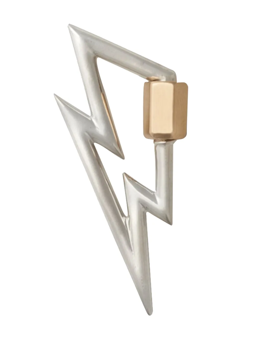 Marla Aaron pendentif Lightning Boltlock en or 14ct | argent | Image 1