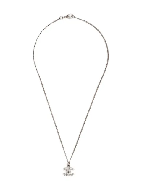 CHANEL Pre-Owned 2008 CC-logo necklace