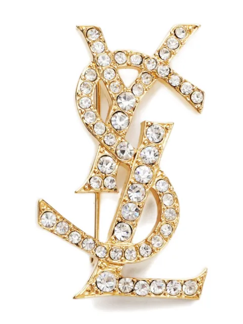 Saint Laurent Pre-Owned 1990-2000s Cassandre brooch