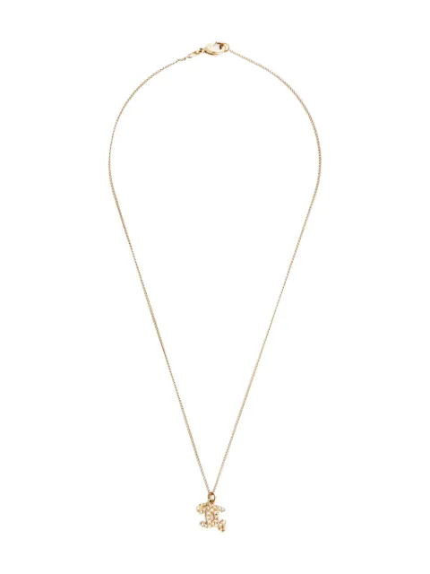 CHANEL Pre-Owned 2000 CC-logo necklace