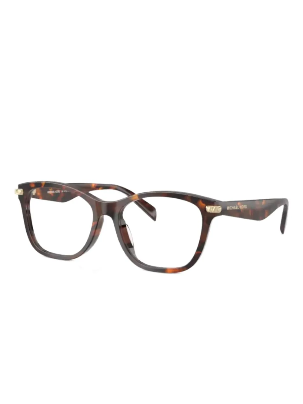 Michael Kors Vista square-frame glasses | Brown | Image 1