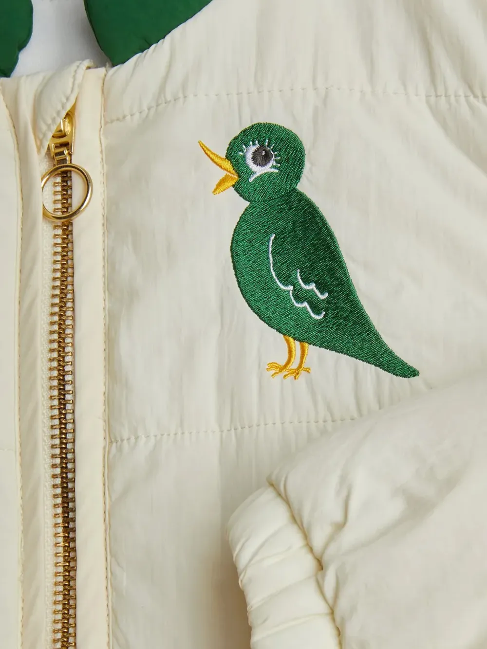 Bird-Embroidered Jacket