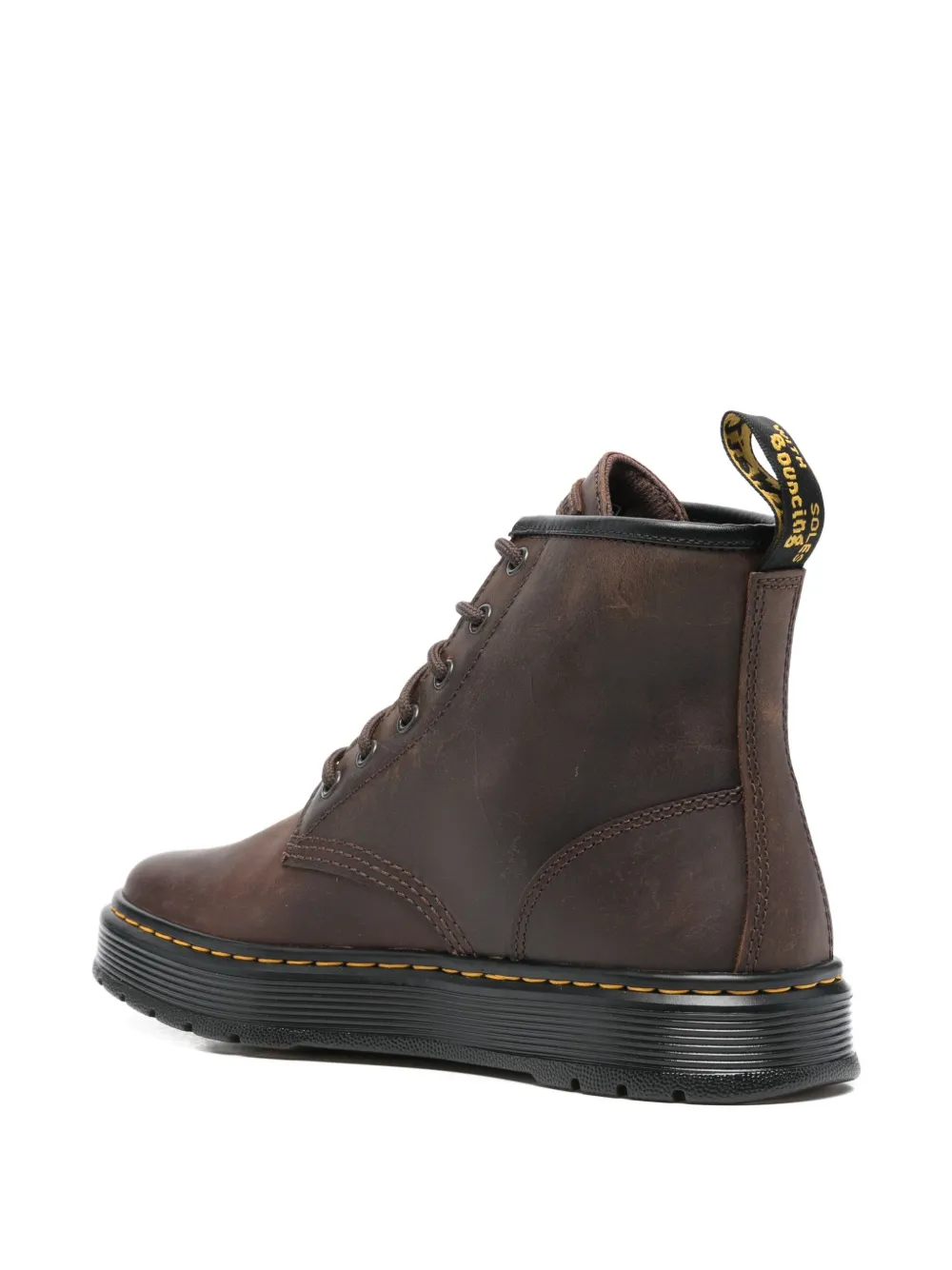 Dr. Martens lace-up leather boots Bruin