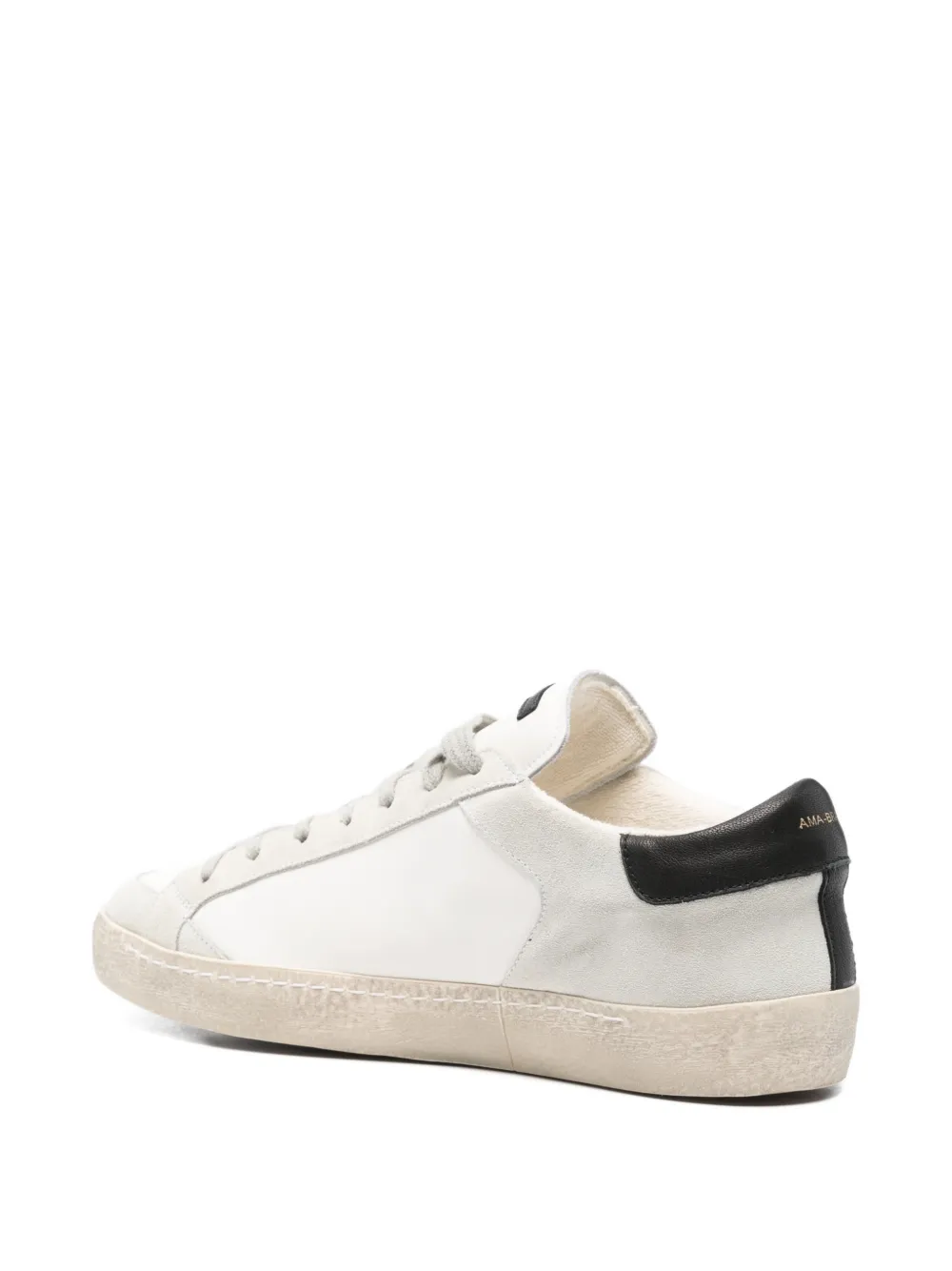 Ama Brand Sneakers met sterrenpatroon Wit