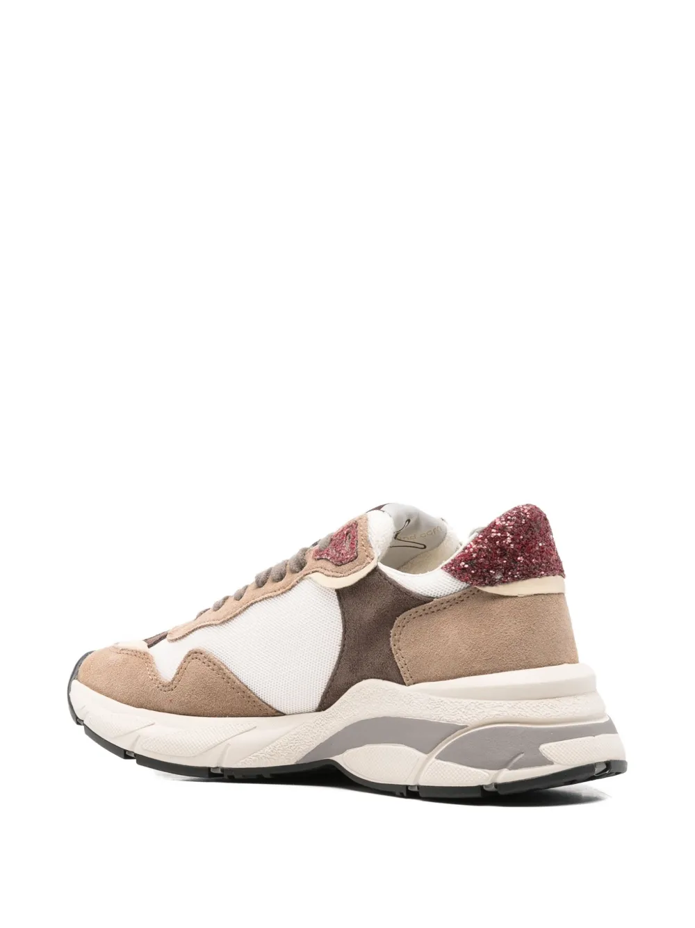 Ama Brand Sneakers met ster-applicatie Beige
