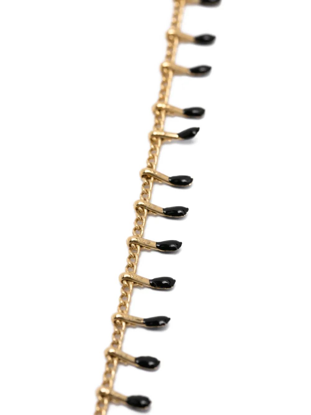 Isabel Marant Beaded Chain Necklace In Gold