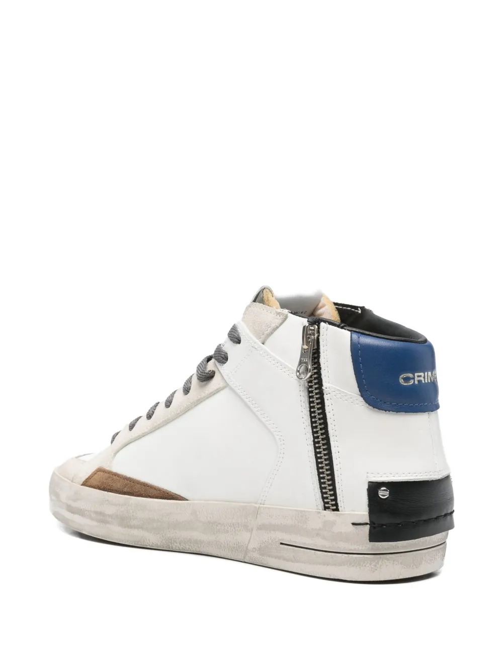 Crime London SK8 Deluxe sneakers Wit