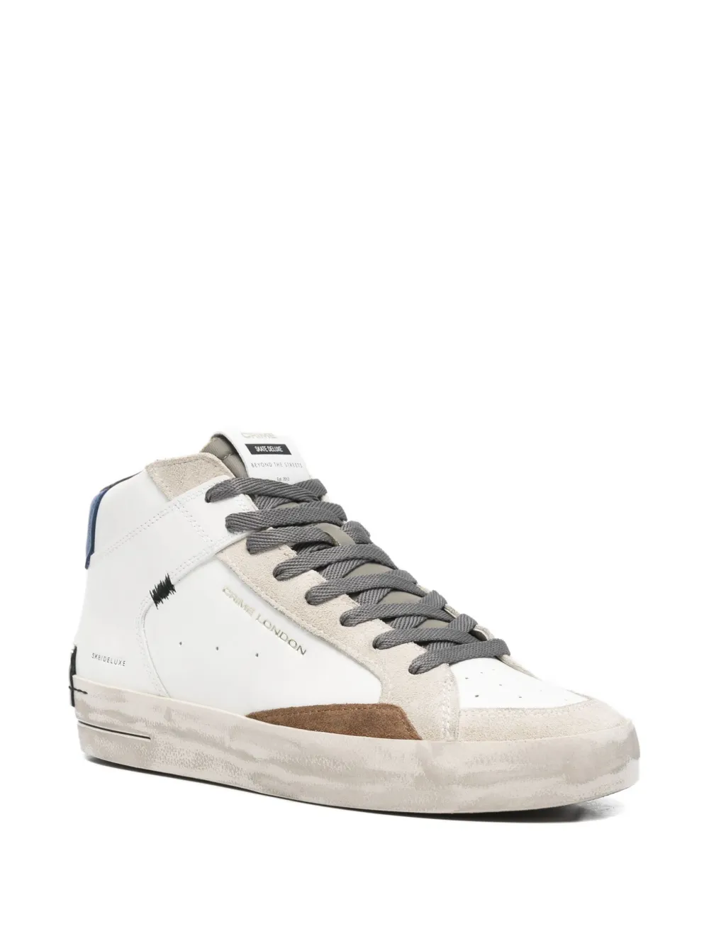 Crime London SK8 Deluxe sneakers Wit