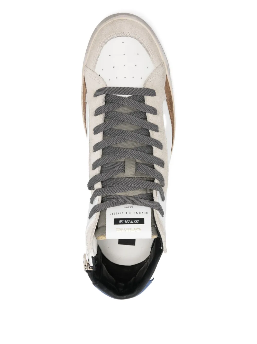 Crime London SK8 Deluxe sneakers Wit