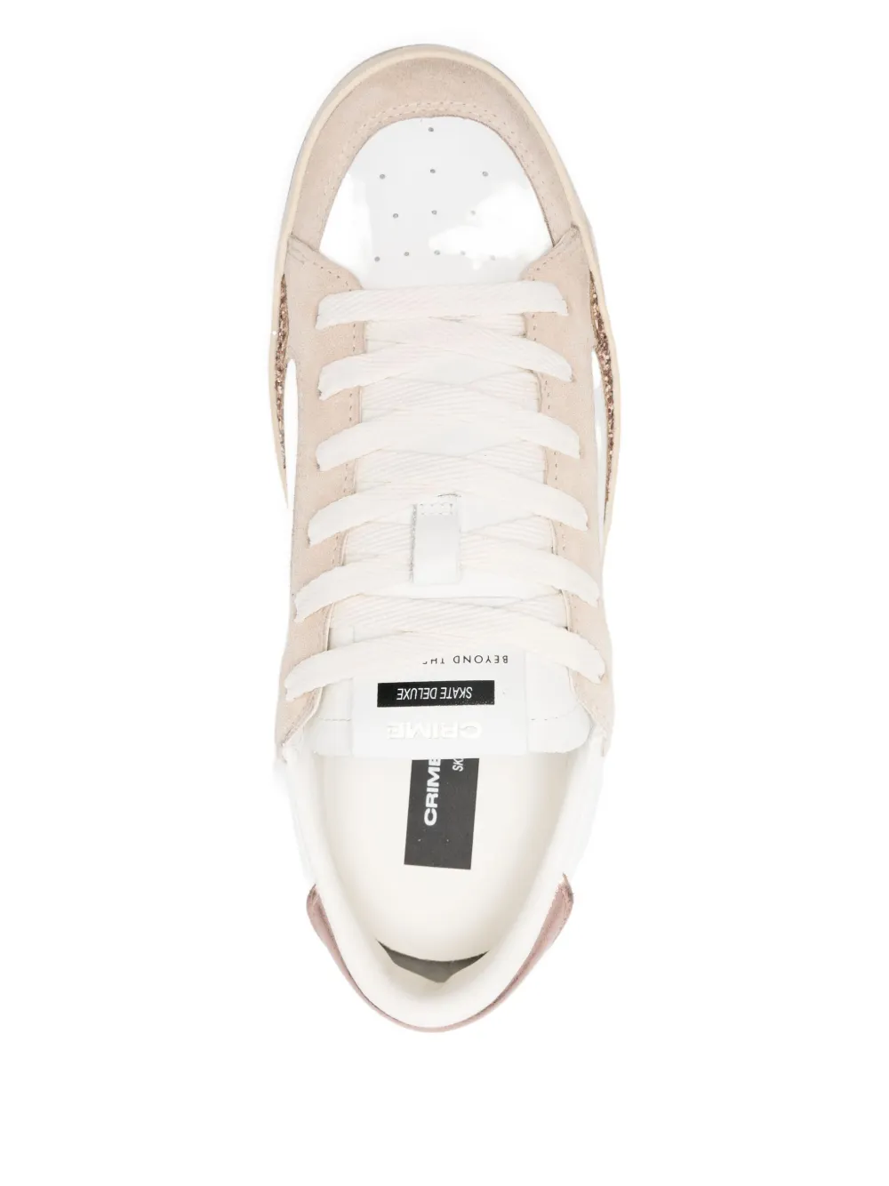 Crime London SK8 Deluxe sneakers Wit