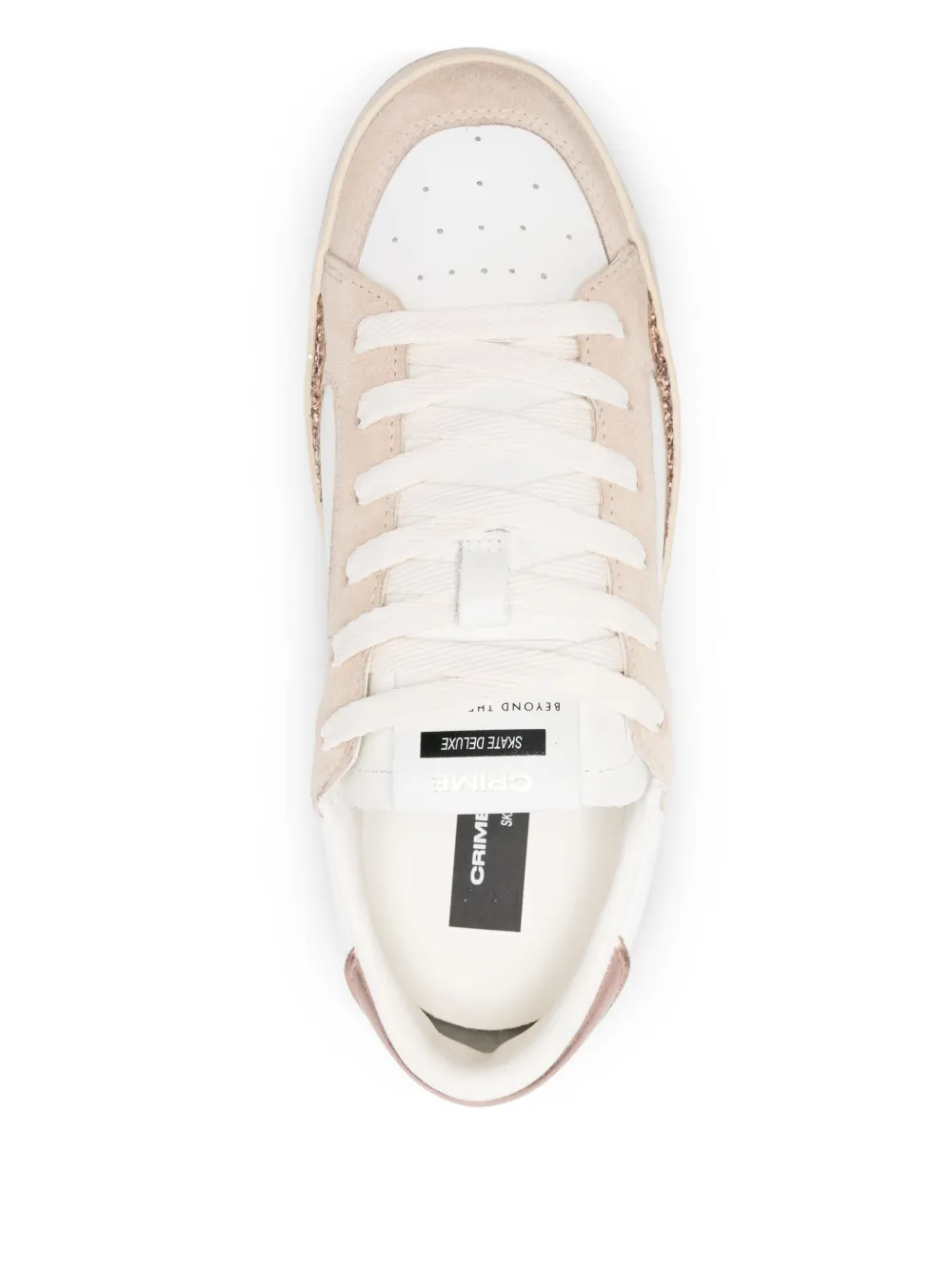 Crime London SK8 Deluxe sneakers Wit