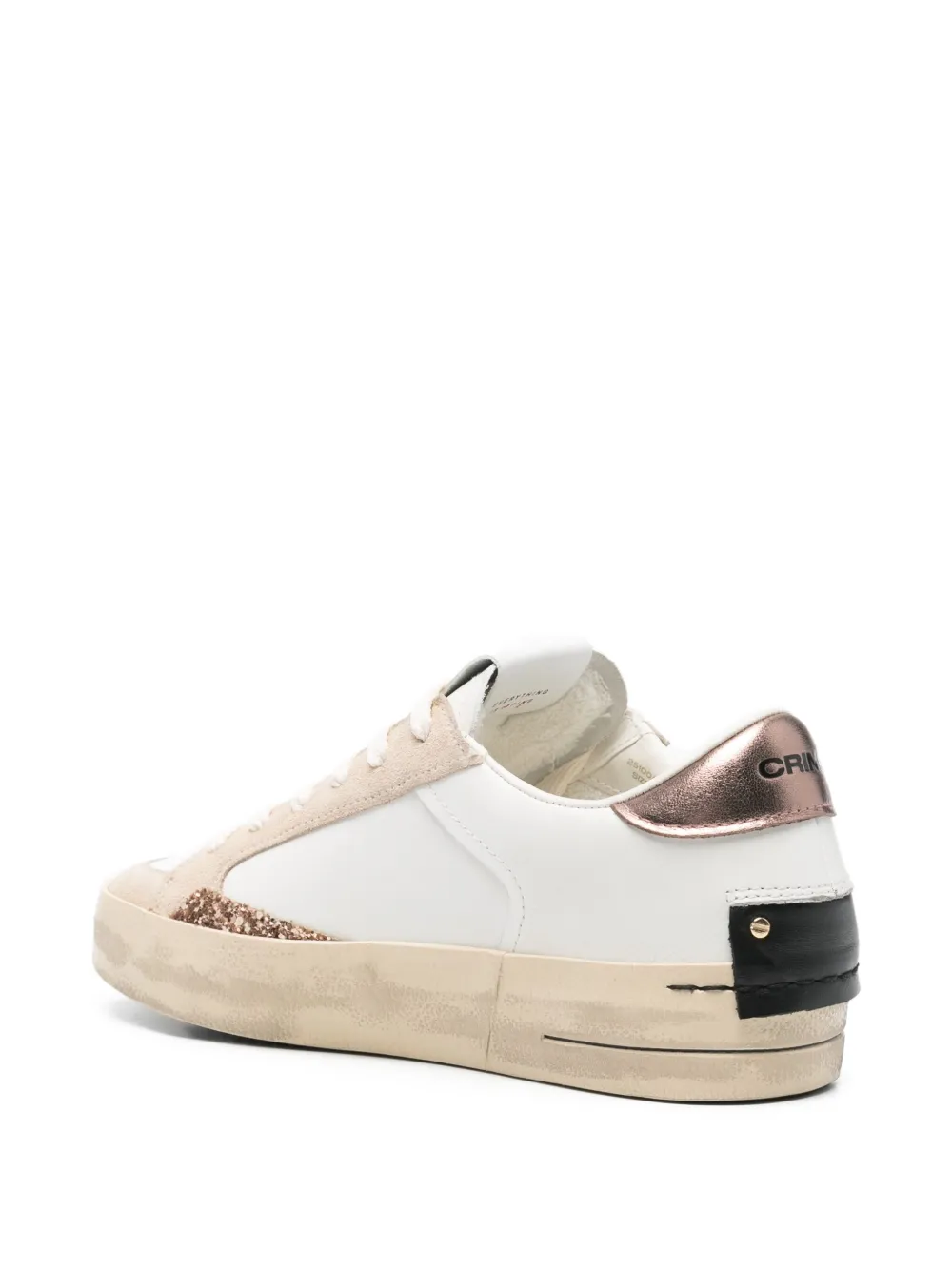 Crime London SK8 Deluxe sneakers Wit