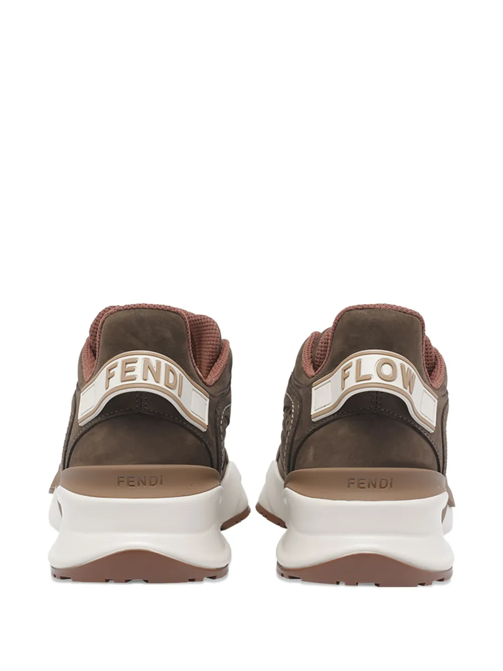 FENDI Flow logo sneakers Bruin