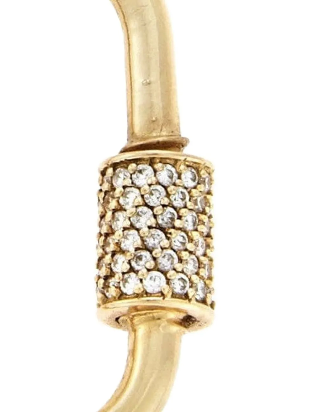 Marla Aaron 14K gold diamond lock | Fine Jewellery | Image 2